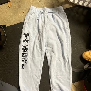 Light Blue Boys UA Joggers
